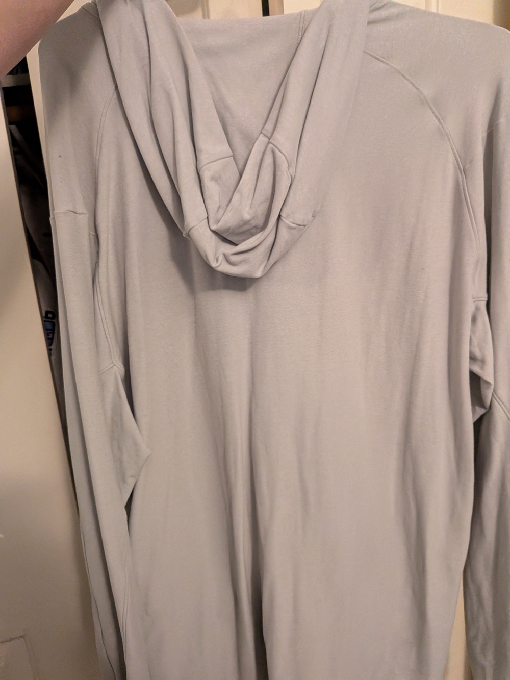 lululemon athletica Light Gray Full-Zip Hoodie - Picture 6 of 7